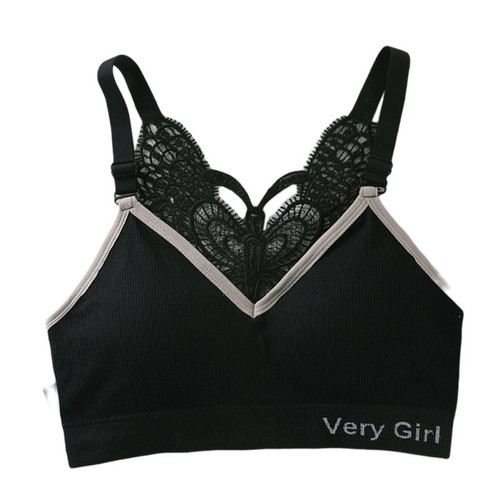 SP-Woman sports yoga seamless hollow butterfly  lace back underwear 
