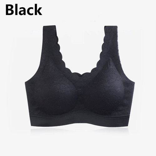 SP-Ultra-thin bras 2020 new lace thai latex lingerie for ladies seamless breathable sport vest underwear top bra