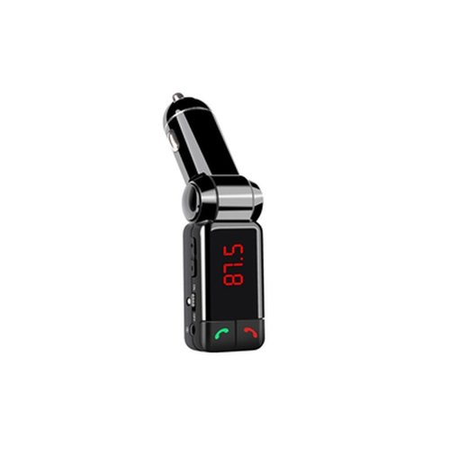 Wireless In-car Bluetooth FM Transmitter with Dual USB Car Charger 9360