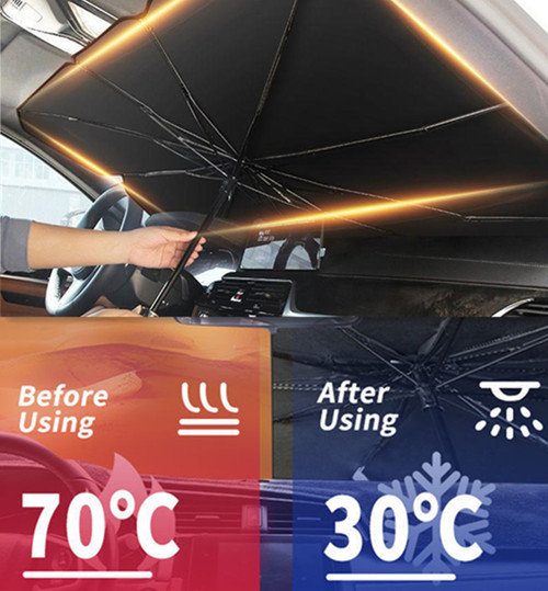 NEW Car Windshield Sunshade heat resistant Umbrella  5426