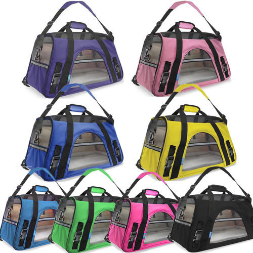 Portable Fabric Soft Pet Dog Kennel Cage Carrier