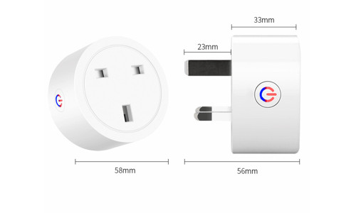 NEW 16A-2PC wifi smartphone app remote voice control wireless socket 5739