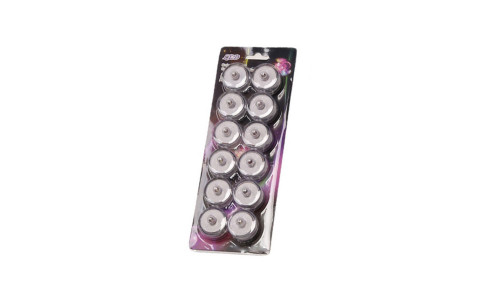 2302 NEW 12pcs Round led waterproof candle lamp 6230