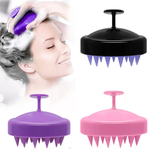 2304NEW-Hand-held silicone shampoo brush6559