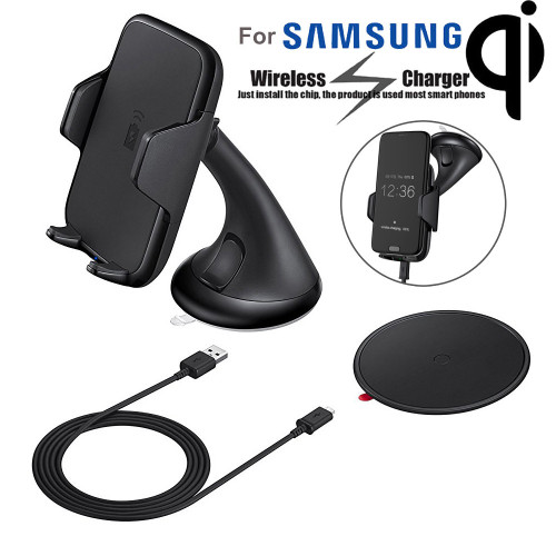 Wireless car phone charger plus phone case charger