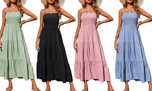 2304  NEW Sleeveless suspender bra patchwork dress 6839