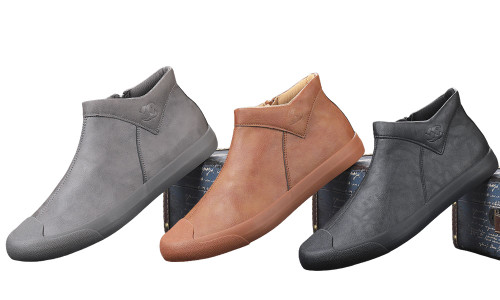 2304  NEW In the middle of the pneeling boots, the British style is the men's shoes in the autumn men's casual leather shoes  6738