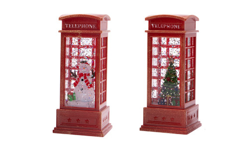 2308 NEW LED decorative Christmas snow lamp tabletop decoration 7854