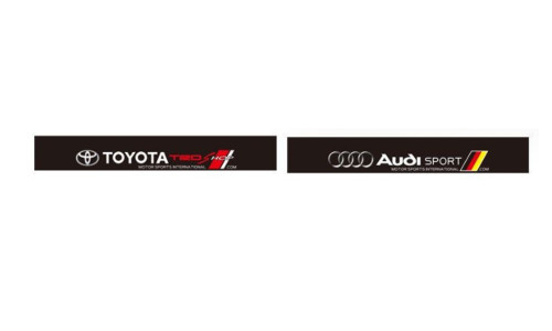 2309 NEW Single car front bumper sticker, windshield sunshade decorative sticker 8144 LA