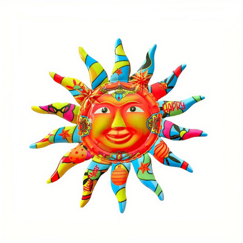 NEW  2507  Sun Smile Wall Decoration Garden Ornaments   9439