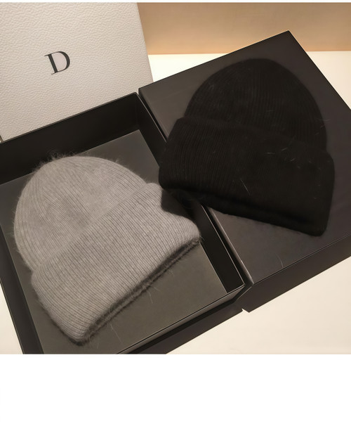 NEW  2510 Winter Warm Solid Color Knitted Wool Hat 9490