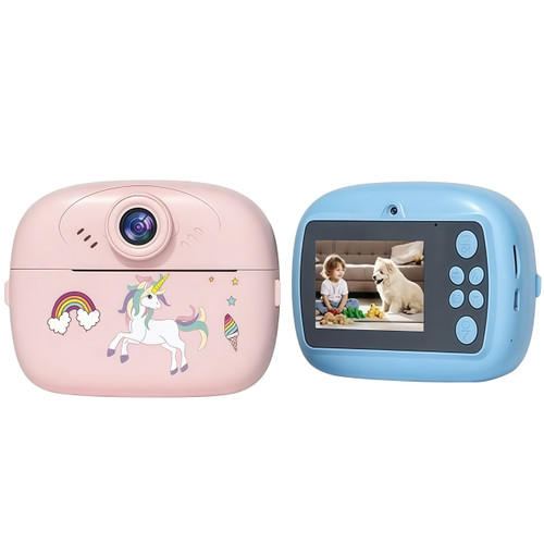 NEW 2512 Kids Instant Printing Camera for Photos & Drawing 9599