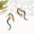 EGYPT style SNAKE EARRINGS