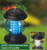 2in1 Solar powered LED and UV Insects zapper trap lamp