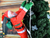 40cm Climbing Santa Christmas Decoration 9464