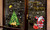 Large PVC Removable Self adhesive window sticker Christmas Decoration 8788