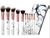 10pcs Marble Make up brush set