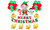 30pcs Christmas balloon set decoration package