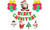 30pcs Christmas balloon set decoration package