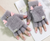 Ladies Soft and Warm Fingerless Mittens