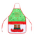 Christmas festive apron 9012