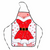 Christmas festive apron 9012