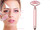 Electric Quartz Jade Roller Facial Lifting Anti-aging Massager 9711