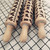 Cookie pattern sugar rolling pin