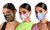 Reusable Fancy print Face Masks pack of 3