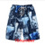 Summer burst cotton and linen printed big pants beach pants men's cross-border linen loose large size quick-drying shorts-LA