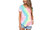 Tie Dye V-neck Rainbow Top