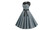 New retro sleeveless lace stitching solid color dress
