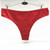 Solid color cotton women's thong-LA