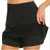 Waist Control Anti-Chafing Workout Skort with pocket