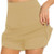 Waist Control Anti-Chafing Workout Skort with pocket