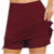 Waist Control Anti-Chafing Workout Skort with pocket
