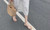 Girls' open-toe sandals with cross straps