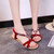 Beaded sandals women