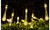 Water drop solar string light 6.5 meters 30 lights