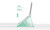 Notebook folding stand