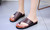 plus size toe sandals casual half drag comfortable breathable flat sandals 