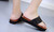 plus size toe sandals casual half drag comfortable breathable flat sandals 