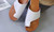 plus size toe sandals casual half drag comfortable breathable flat sandals 