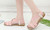 New Fashion Casual All-match Women's Sandals Low Heel Round Toe Low Top Women's Shoes6108