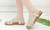 New Fashion Casual All-match Women's Sandals Low Heel Round Toe Low Top Women's Shoes6108