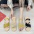 Summer net red linen women's slippers, flat-bottom beach slippers