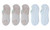 Women's Pure Cotton Shallow Mouth Invisible Silicone Nonslip socks-LA