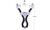  Alloy slingshot stainless steel outdoor toys