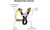  Alloy slingshot stainless steel outdoor toys