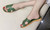 Flat bottom, low-heeled flat-heeled flip flops, female sandals all-match